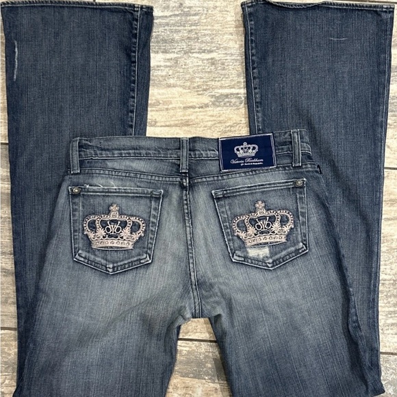 Rare Rock and Republic by Victoria Beckham Size 29 Distressed, jeans - Picture 1 of 12